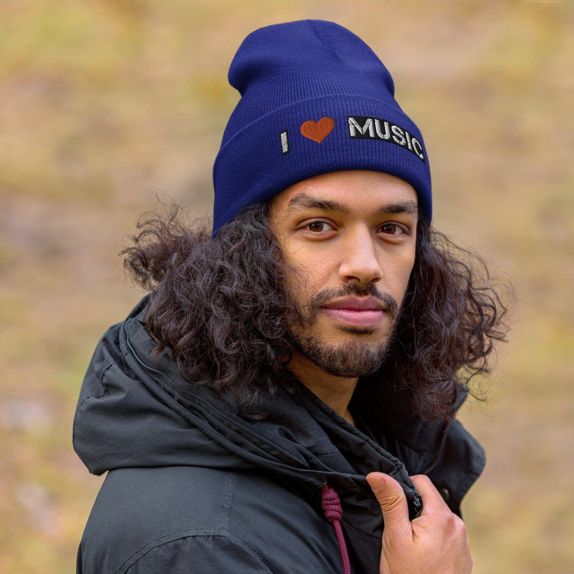 i-love-music-beanie-beanie-jlr-design-11 - JLR Design