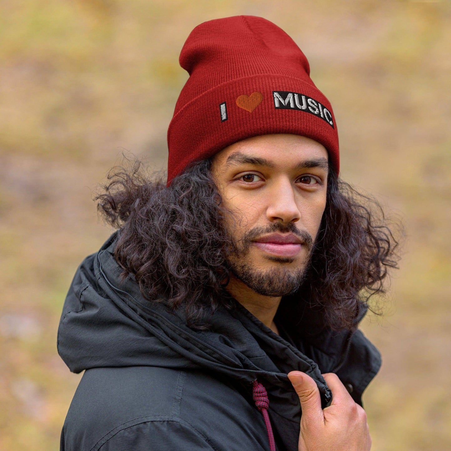 i-love-music-beanie-beanie-jlr-design-12 - JLR Design