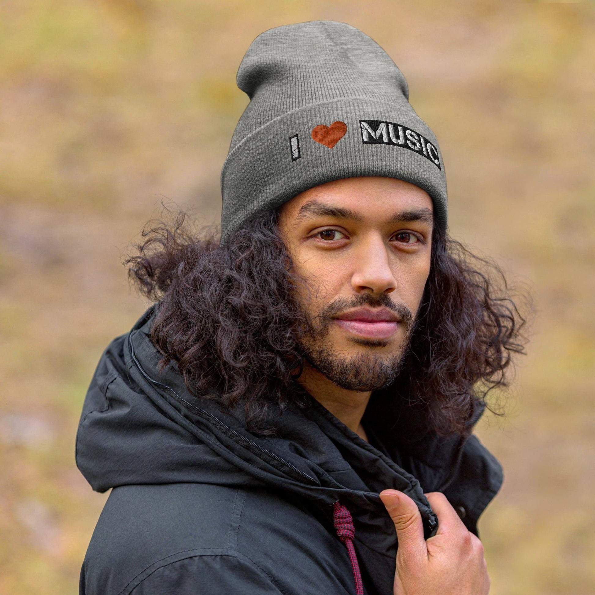 i-love-music-beanie-beanie-jlr-design-15 - JLR Design
