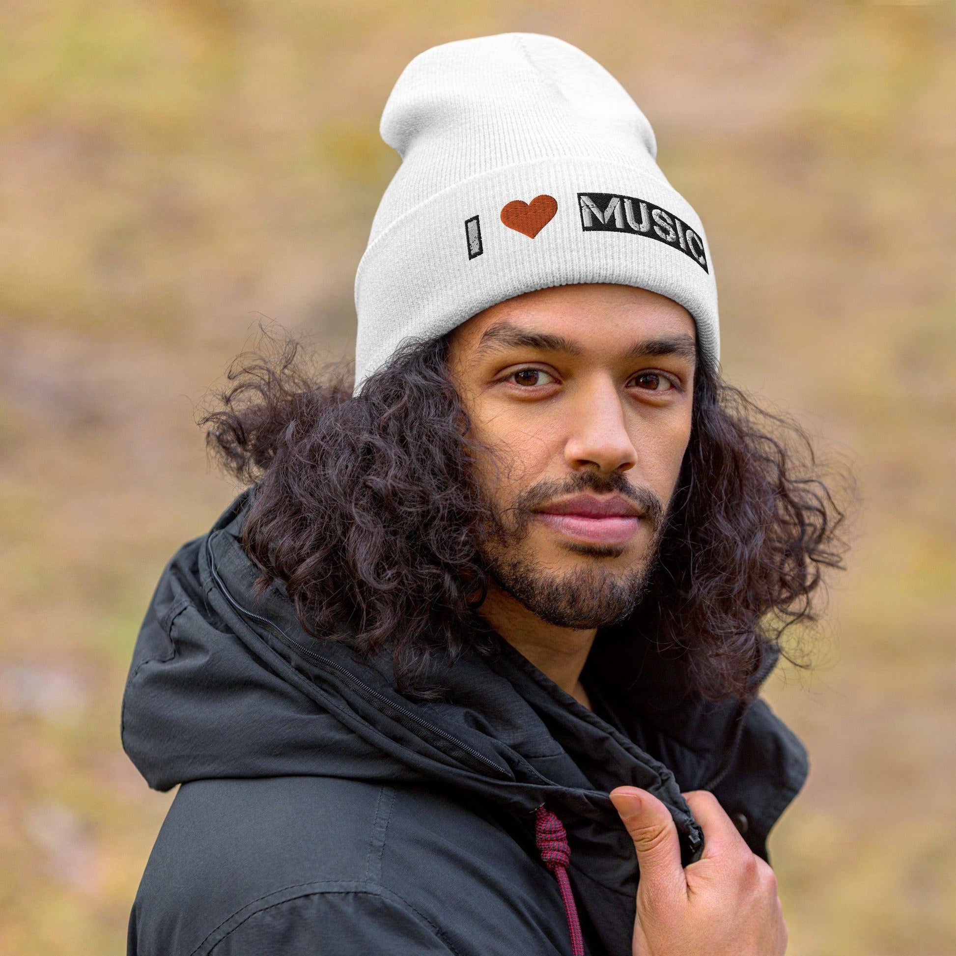 i-love-music-beanie-beanie-jlr-design-18 - JLR Design
