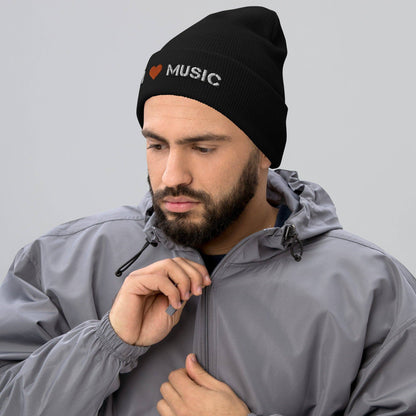 i-love-music-beanie-beanie-jlr-design-4 - JLR Design