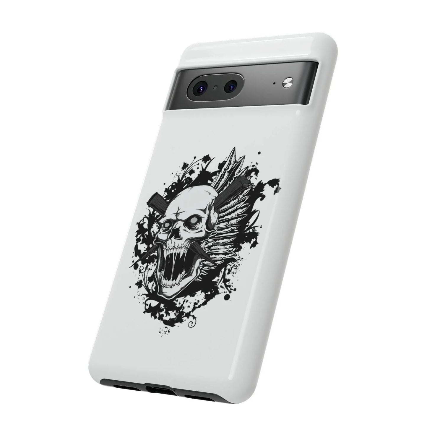 impaled-skull-handyhulle-google-pixel-2-3-4-5-6-7-8-9-a-xl-pro-5g-phone-case-jlr-design-1 - JLR Design