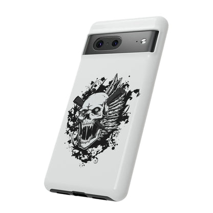 impaled-skull-handyhulle-google-pixel-2-3-4-5-6-7-8-9-a-xl-pro-5g-phone-case-jlr-design-1 - JLR Design