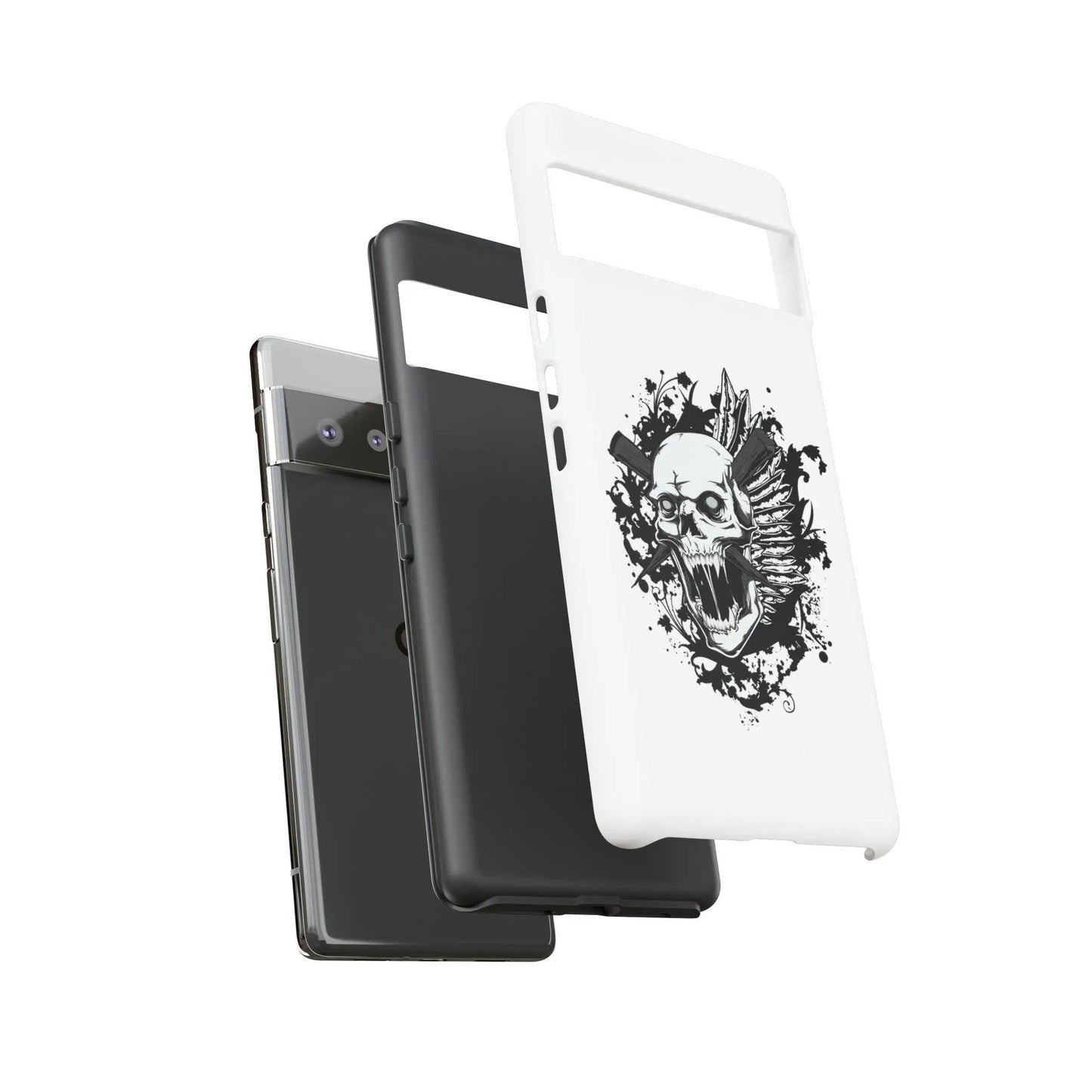 impaled-skull-handyhulle-google-pixel-2-3-4-5-6-7-8-9-a-xl-pro-5g-phone-case-jlr-design-16 - JLR Design