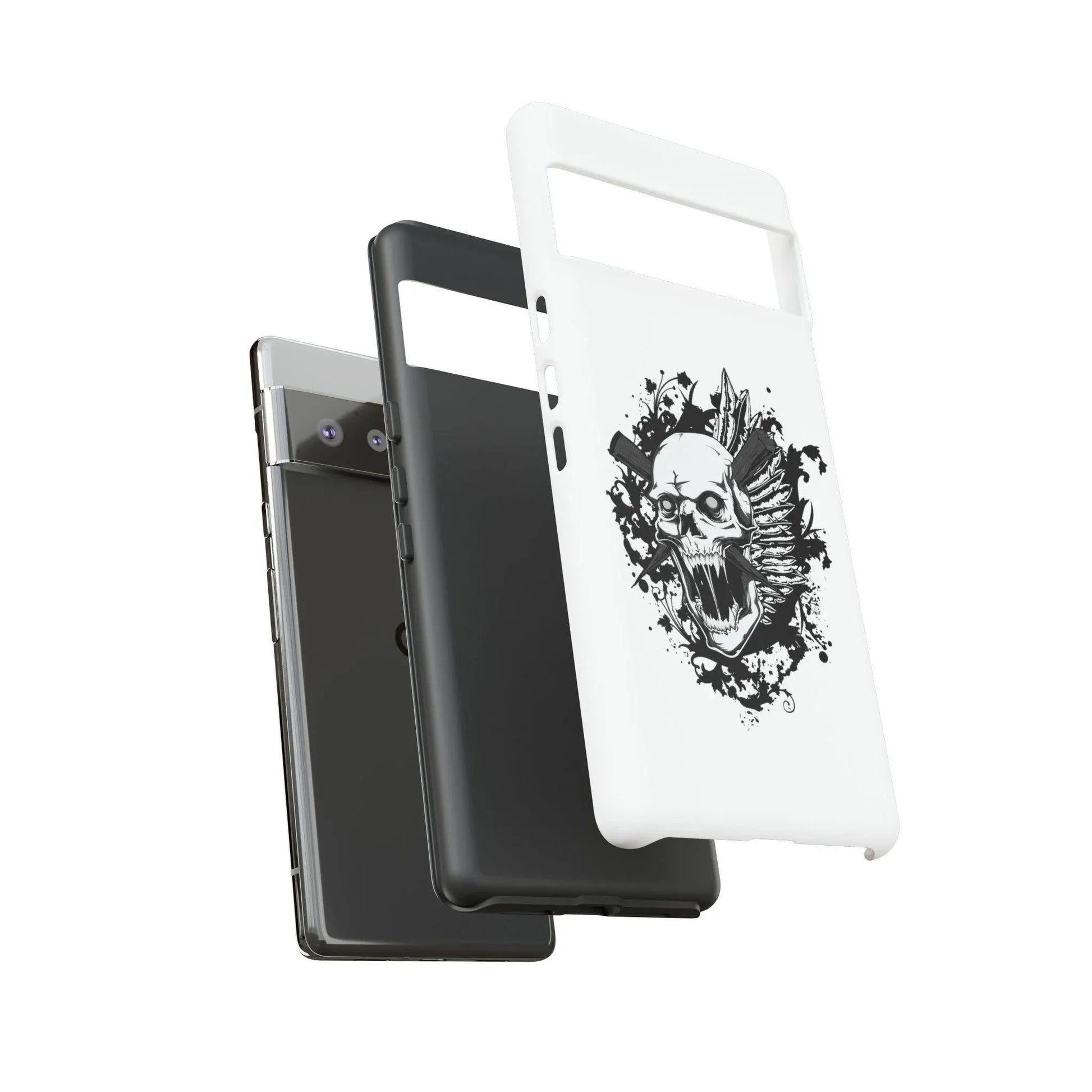 impaled-skull-handyhulle-google-pixel-2-3-4-5-6-7-8-9-a-xl-pro-5g-phone-case-jlr-design-16 - JLR Design