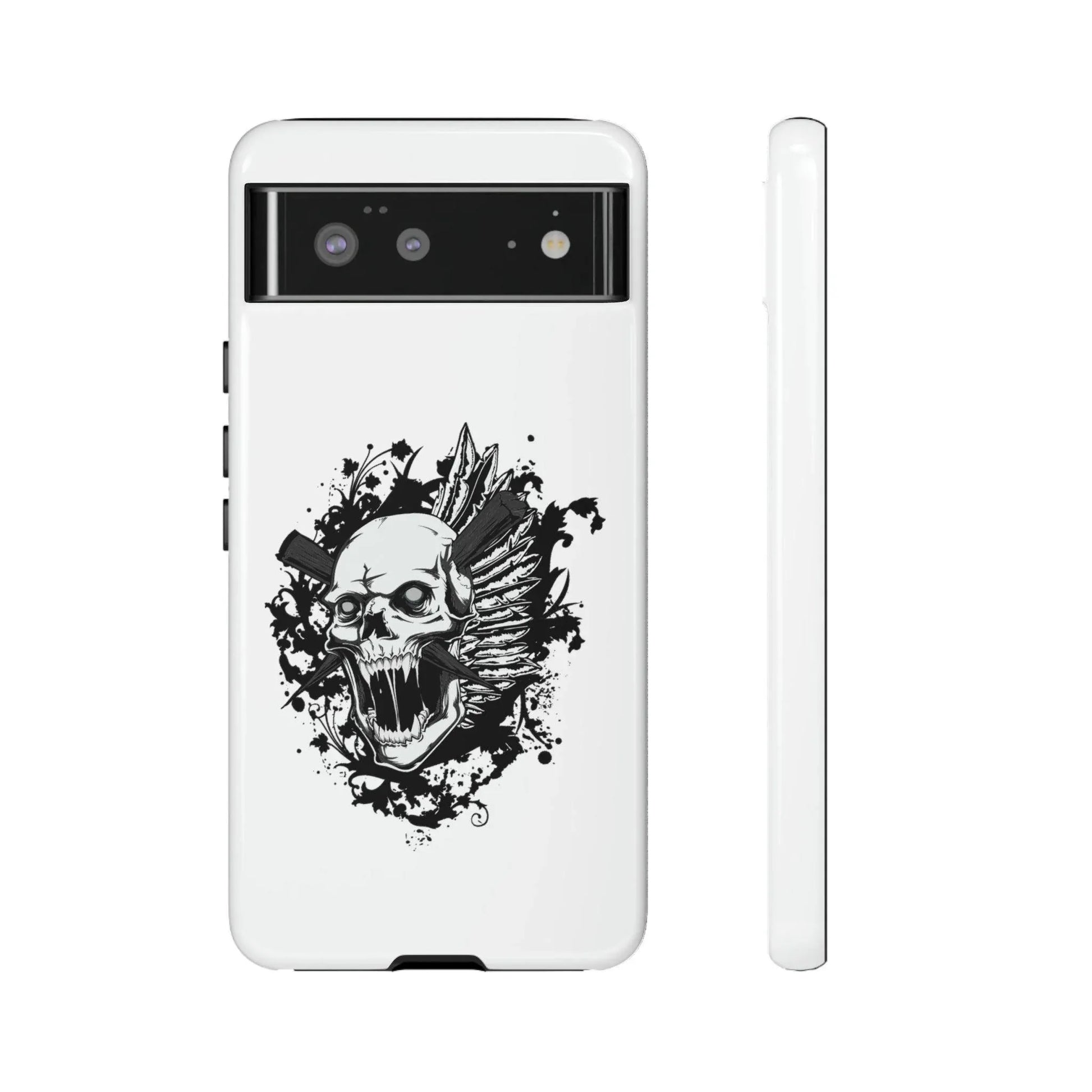 impaled-skull-handyhulle-google-pixel-2-3-4-5-6-7-8-9-a-xl-pro-5g-phone-case-jlr-design-17 - JLR Design