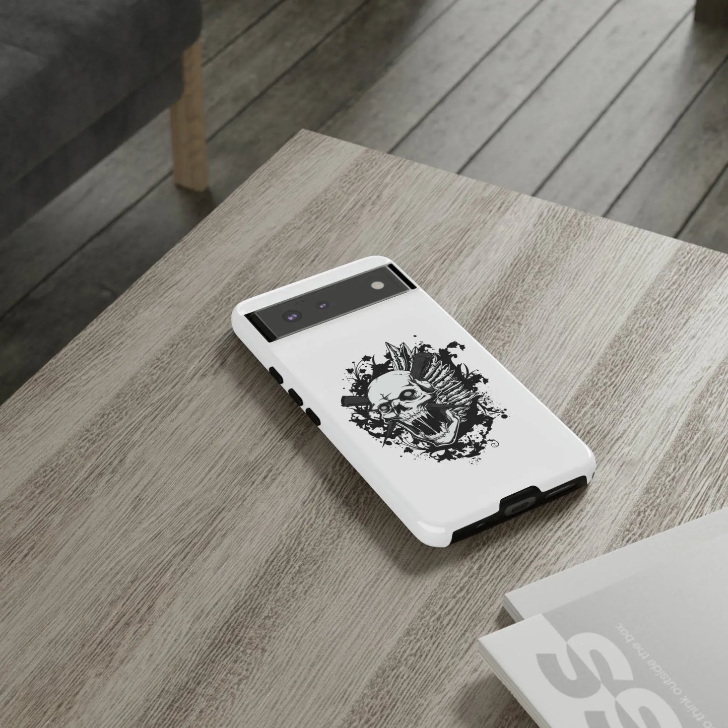 impaled-skull-handyhulle-google-pixel-2-3-4-5-6-7-8-9-a-xl-pro-5g-phone-case-jlr-design-18 - JLR Design