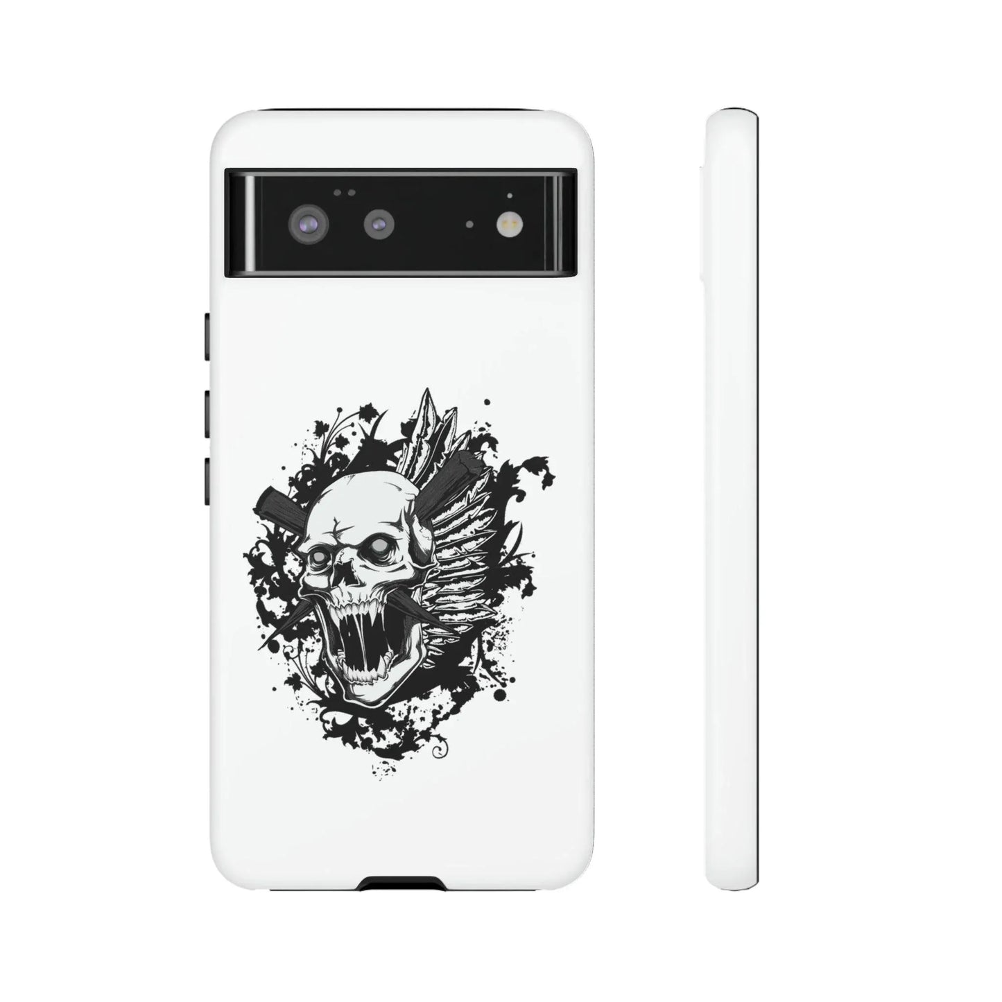 impaled-skull-handyhulle-google-pixel-2-3-4-5-6-7-8-9-a-xl-pro-5g-phone-case-jlr-design-19 - JLR Design