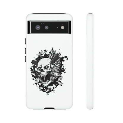 impaled-skull-handyhulle-google-pixel-2-3-4-5-6-7-8-9-a-xl-pro-5g-phone-case-jlr-design-19 - JLR Design