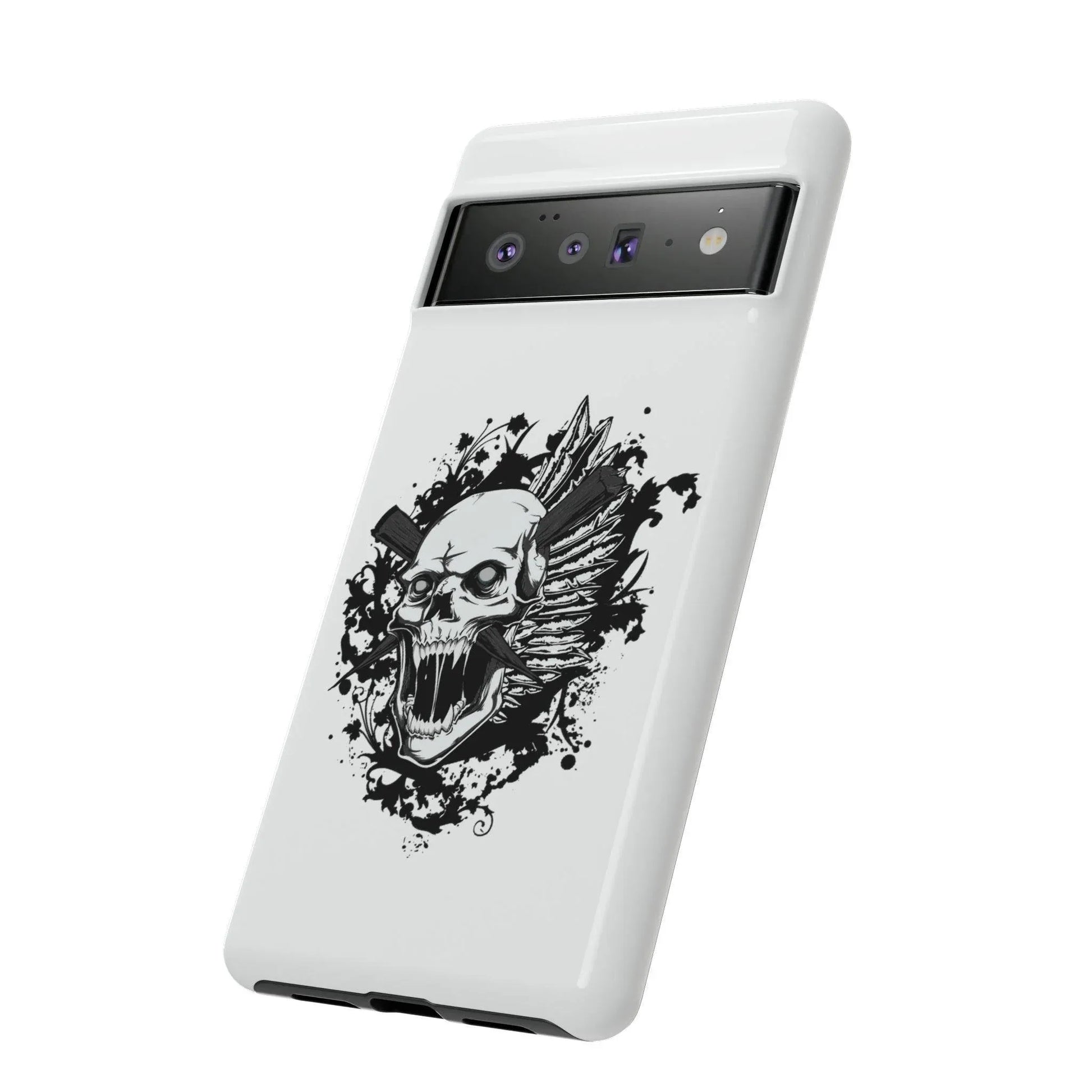 impaled-skull-handyhulle-google-pixel-2-3-4-5-6-7-8-9-a-xl-pro-5g-phone-case-jlr-design-3 - JLR Design