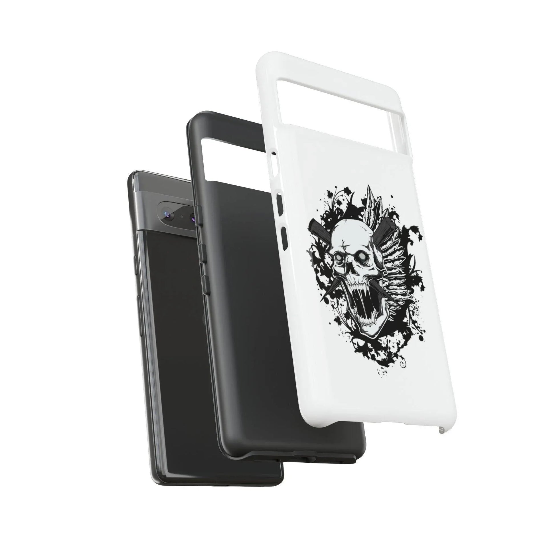 impaled-skull-handyhulle-google-pixel-2-3-4-5-6-7-8-9-a-xl-pro-5g-phone-case-jlr-design-7 - JLR Design