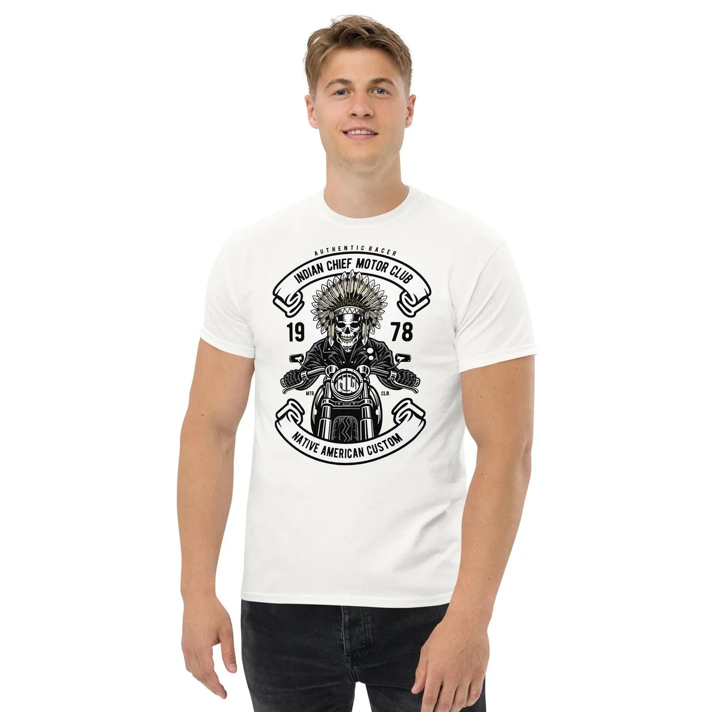 indian-chief-motor-club-herren-t-shirt-t-shirt-jlr-design-1 - JLR Design