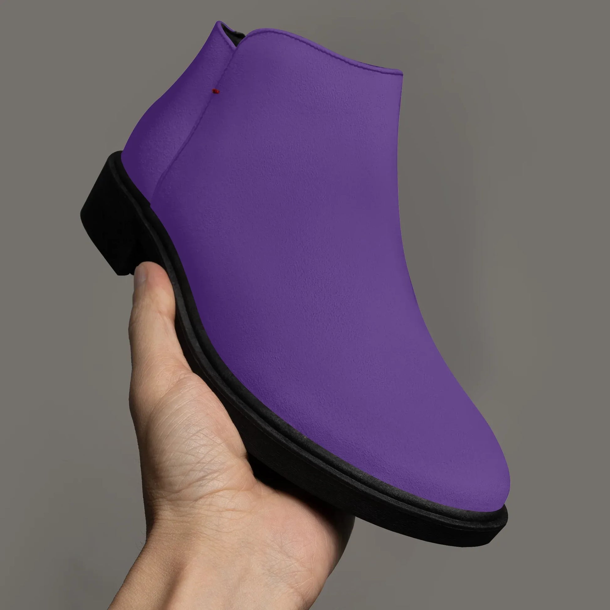 indigo-elegante-reissverschluss-stiefeletten-stiefeletten-jlr-design-3 - JLR Design