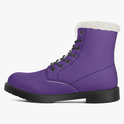 indigo-faux-fur-leder-boots-boots-jlr-design-4 - JLR Design