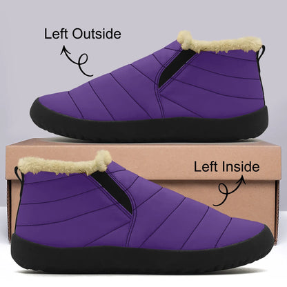 indigo-faux-fur-slipper-slipper-jlr-design-1 - JLR Design