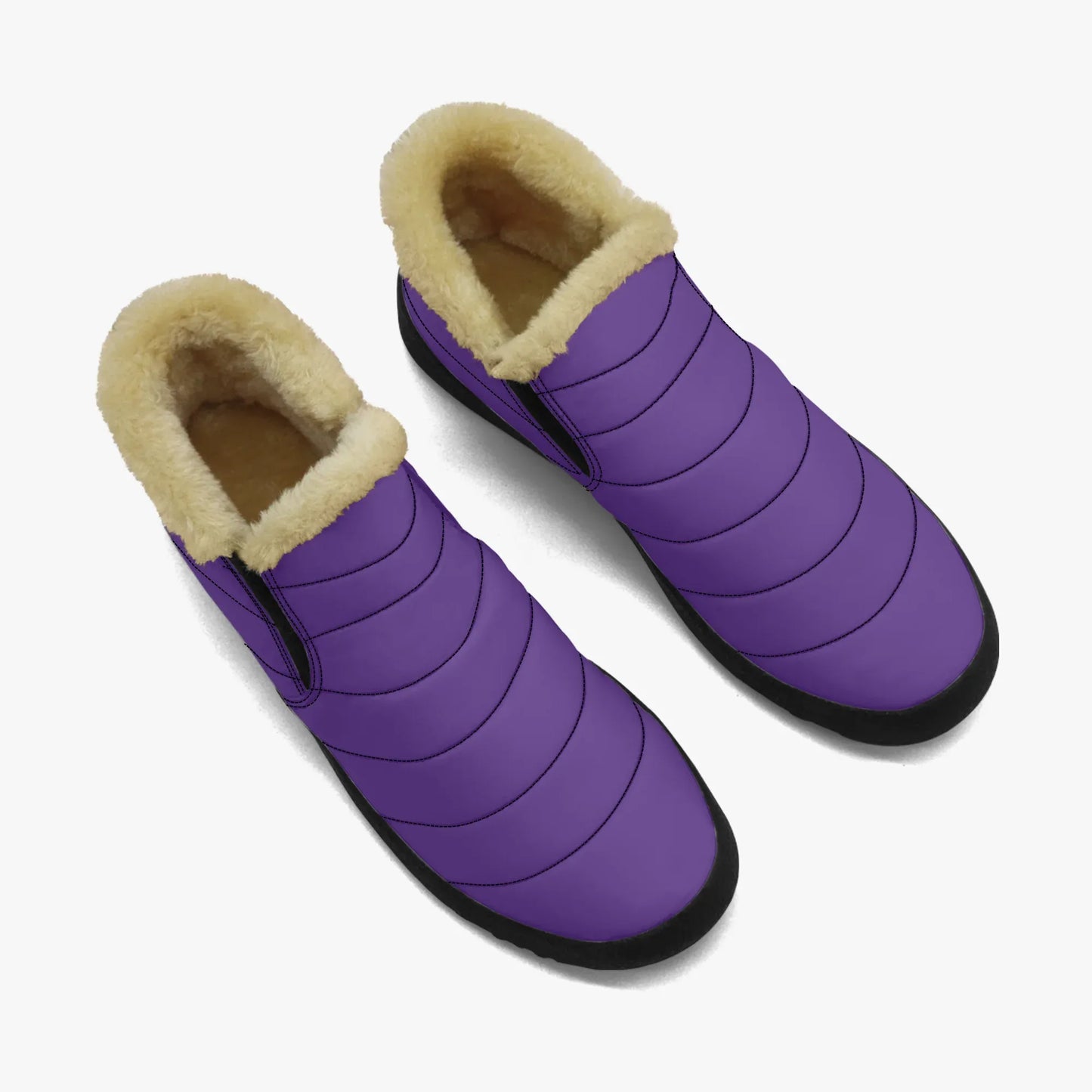 indigo-faux-fur-slipper-slipper-jlr-design-2 - JLR Design