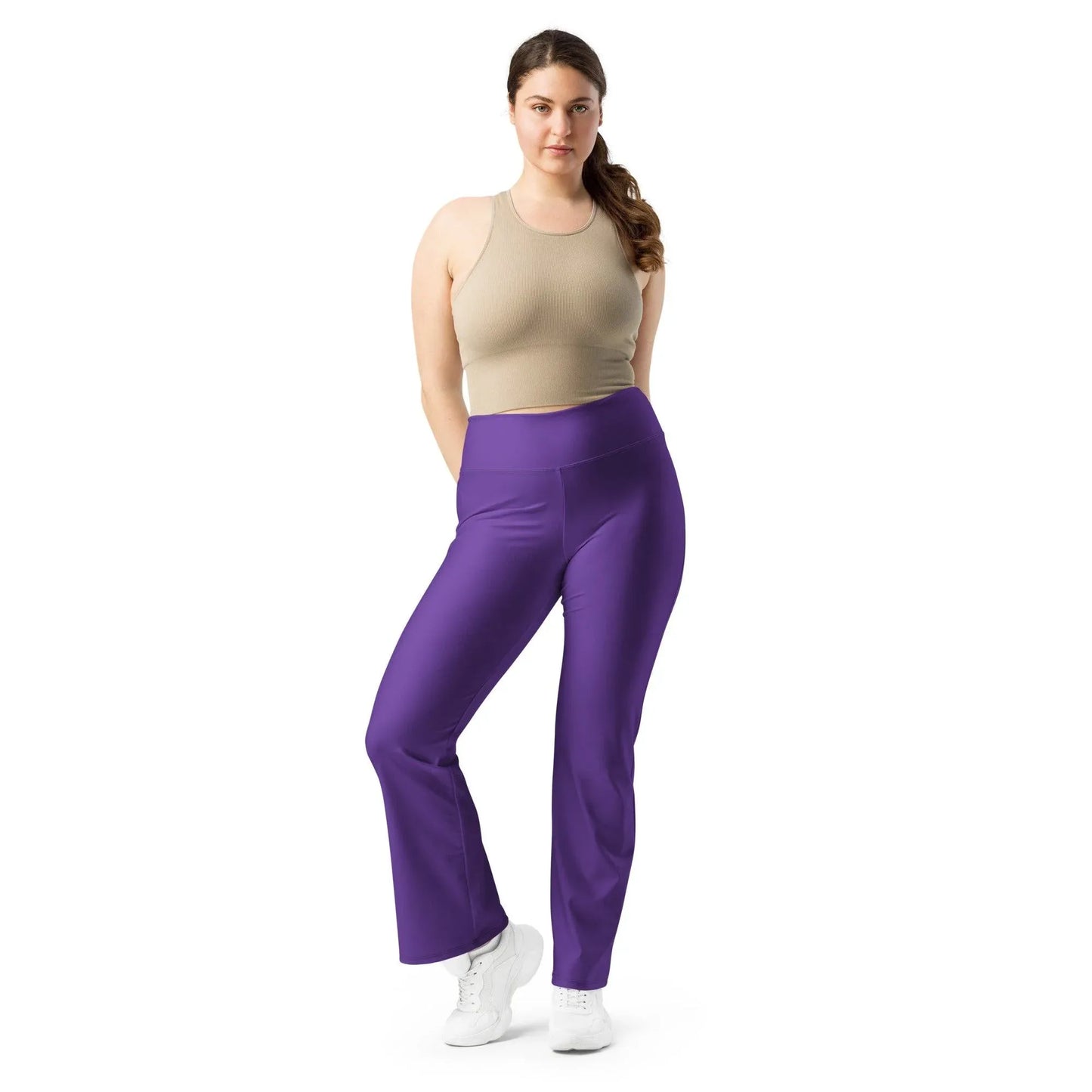 indigo-high-waist-flare-leggings-flare-leggings-jlr-design-4 - JLR Design