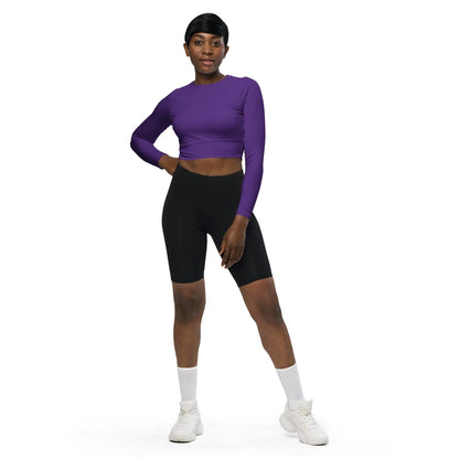 indigo-long-sleeve-damen-crop-top-long-sleeve-crop-top-jlr-design-2 - JLR Design