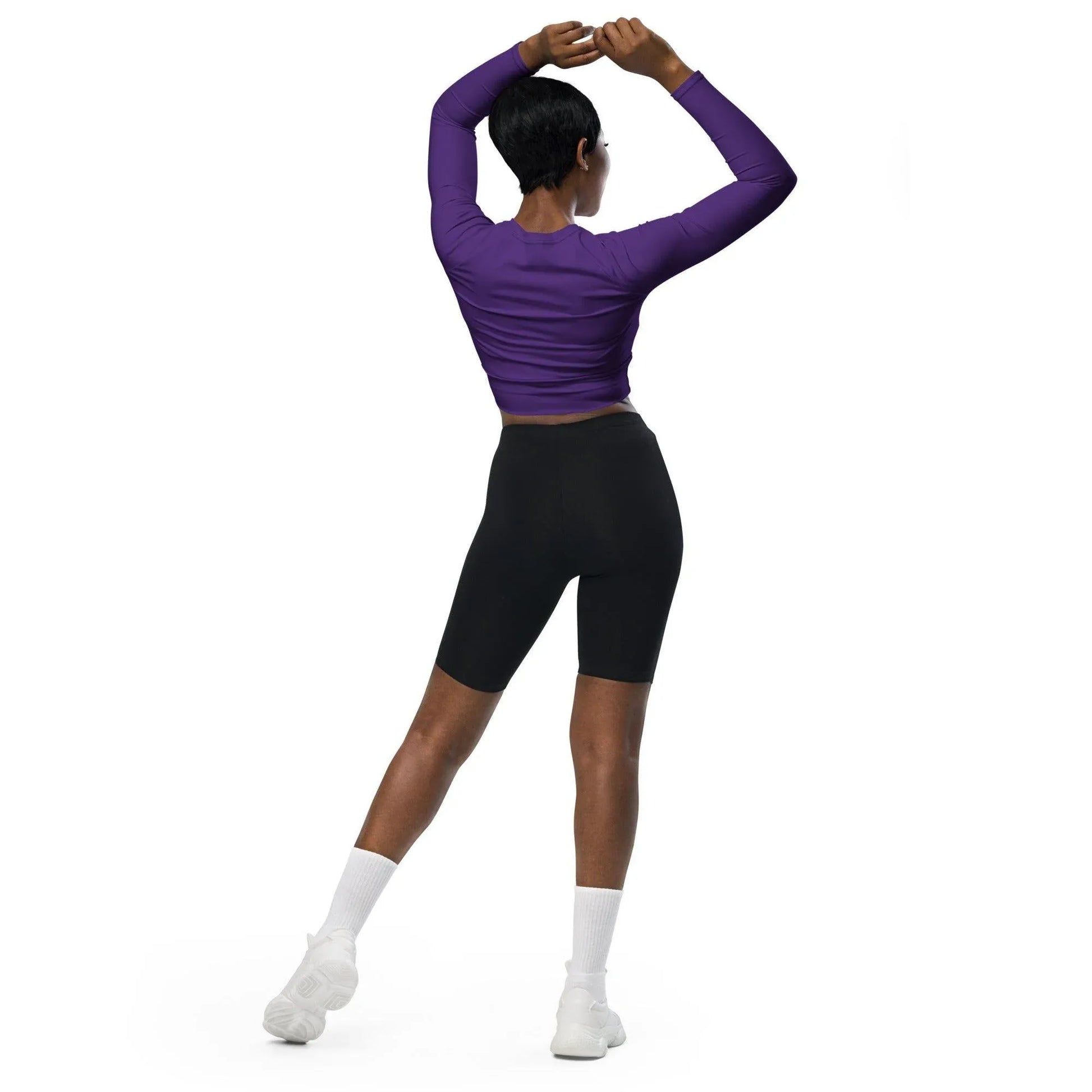 indigo-long-sleeve-damen-crop-top-long-sleeve-crop-top-jlr-design-3 - JLR Design