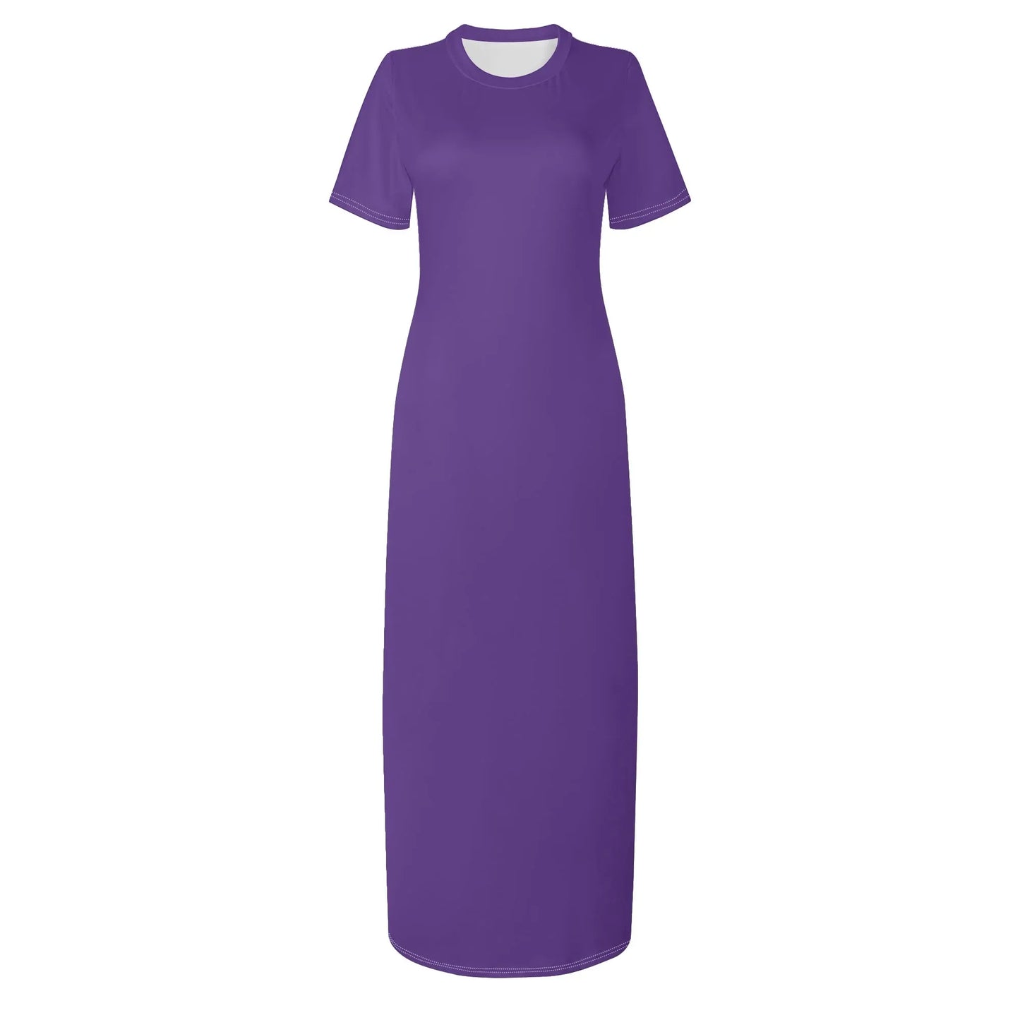 indigo-short-sleeve-long-dress-long-dress-jlr-design-3 - JLR Design