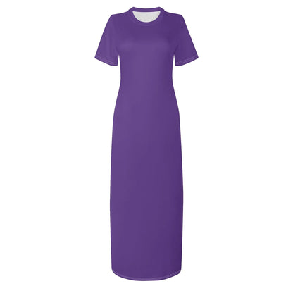 indigo-short-sleeve-long-dress-long-dress-jlr-design-3 - JLR Design