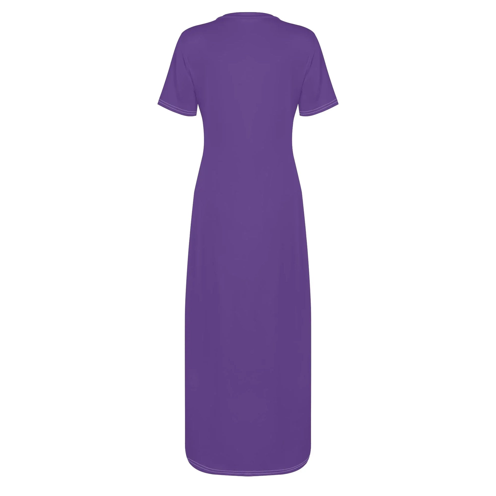 indigo-short-sleeve-long-dress-long-dress-jlr-design-4 - JLR Design