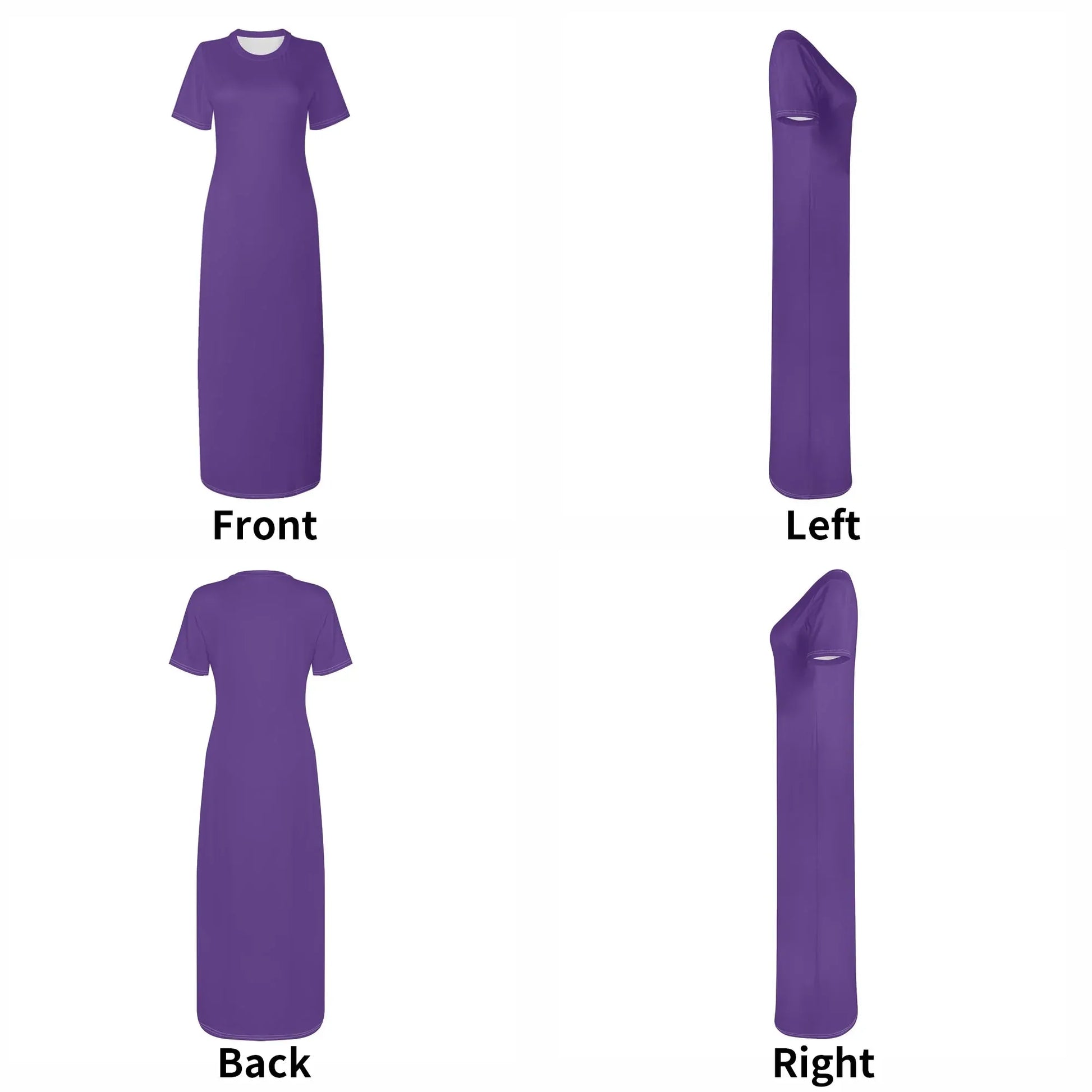 indigo-short-sleeve-long-dress-long-dress-jlr-design-7 - JLR Design