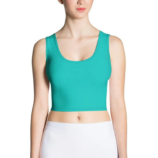 iris-blue-damen-crop-top-crop-top-jlr-design-1 - JLR Design