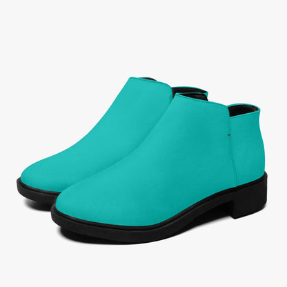 iris-blue-elegante-reissverschluss-stiefeletten-stiefeletten-jlr-design-6 - JLR Design