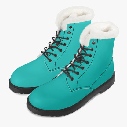 iris-blue-faux-fur-leder-boots-boots-jlr-design-2 - JLR Design