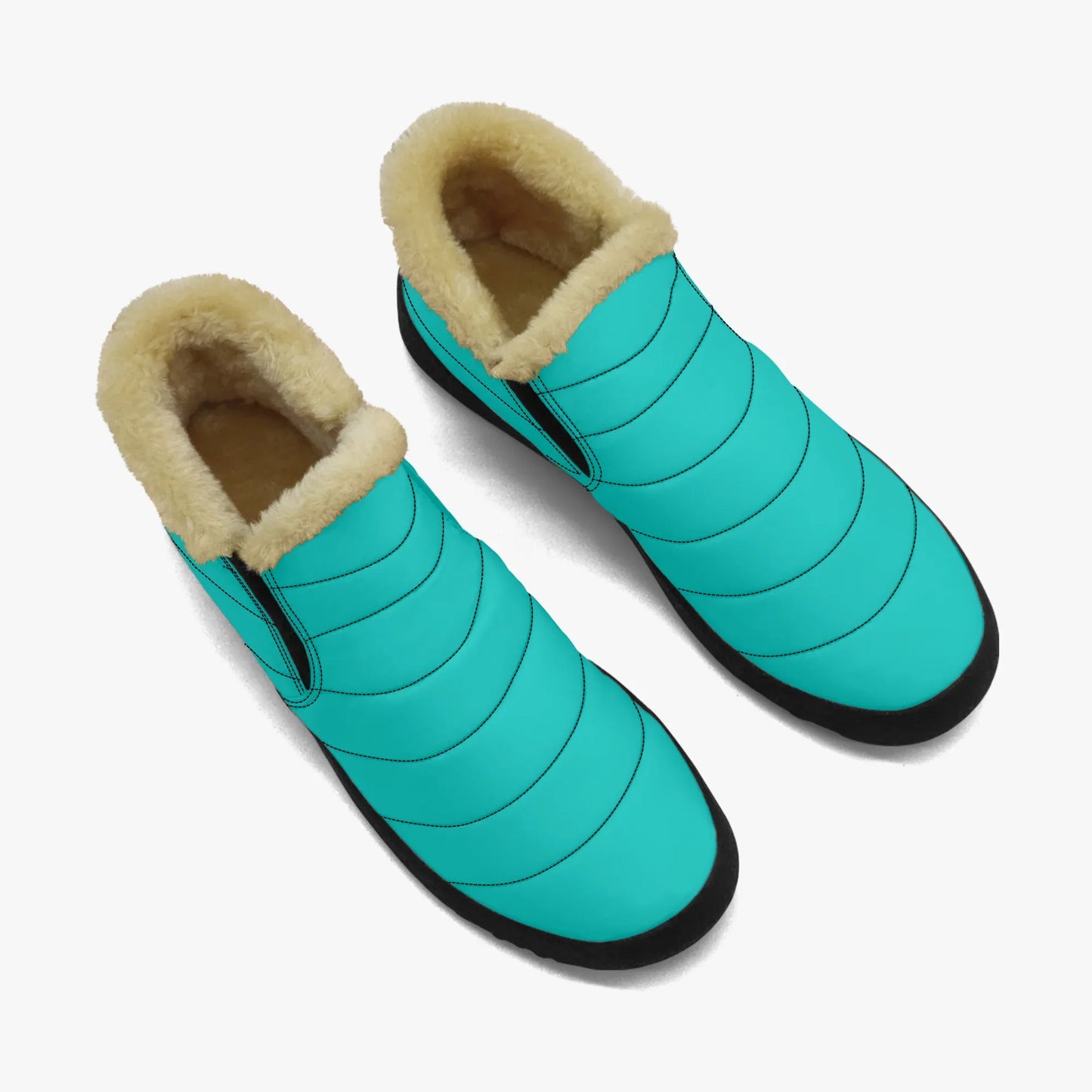 iris-blue-faux-fur-slipper-slipper-jlr-design-2 - JLR Design