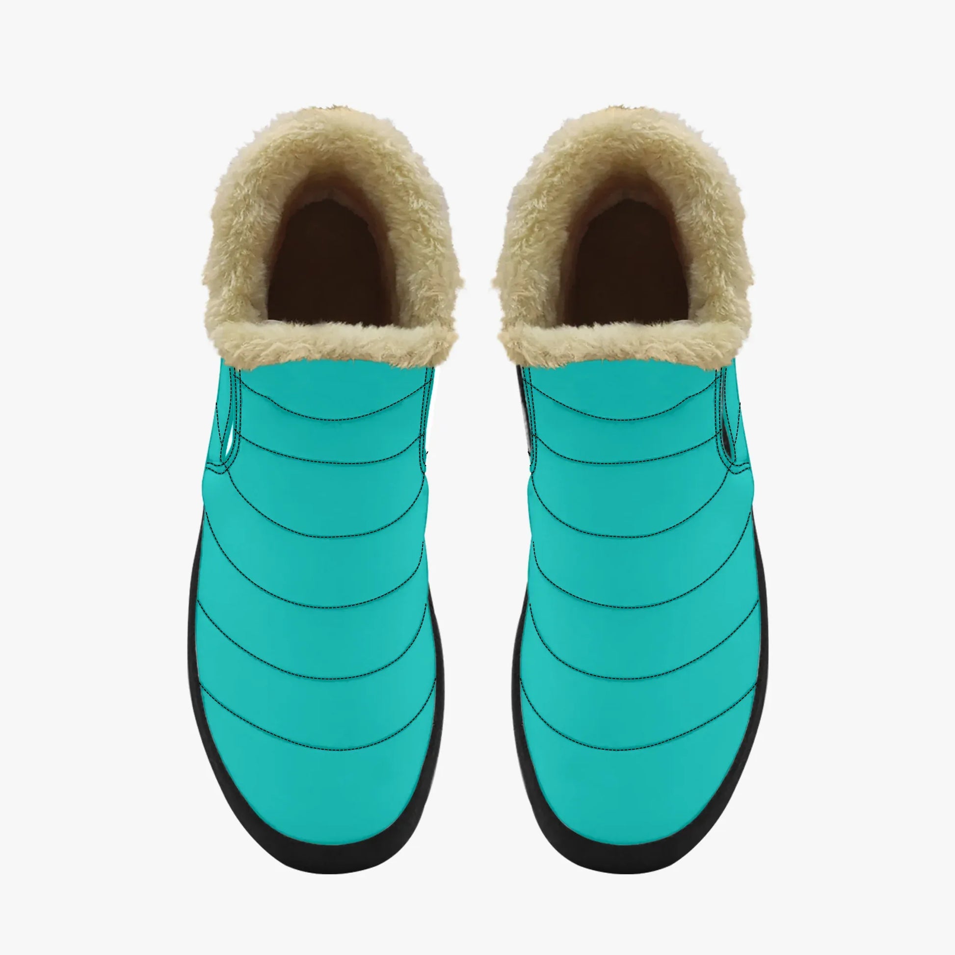 iris-blue-faux-fur-slipper-slipper-jlr-design-5 - JLR Design