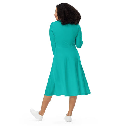 iris-blue-langarmliges-midikleid-midikleid-jlr-design-4 - JLR Design