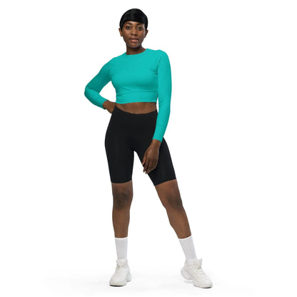 iris-blue-long-sleeve-damen-crop-top-long-sleeve-crop-top-jlr-design-1 - JLR Design
