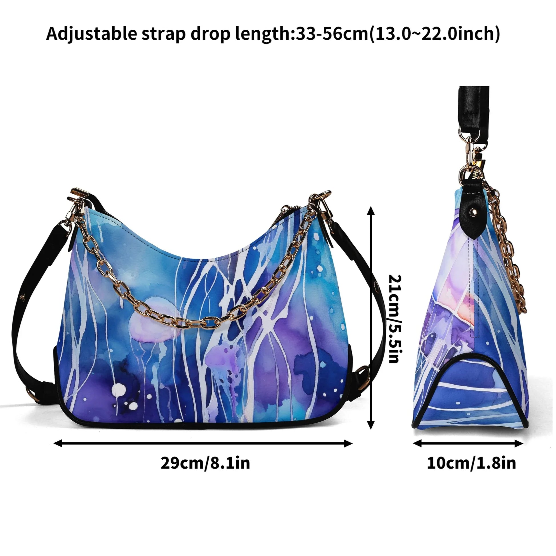 jellyfish-elegante-umhangetasche-mit-kette-umhangetasche-jlr-design-7 - JLR Design