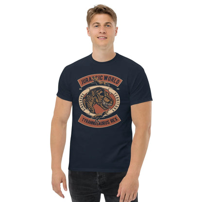 jurassic-world-tyrannosaurus-rex-herren-t-shirt-t-shirt-jlr-design-1 - JLR Design