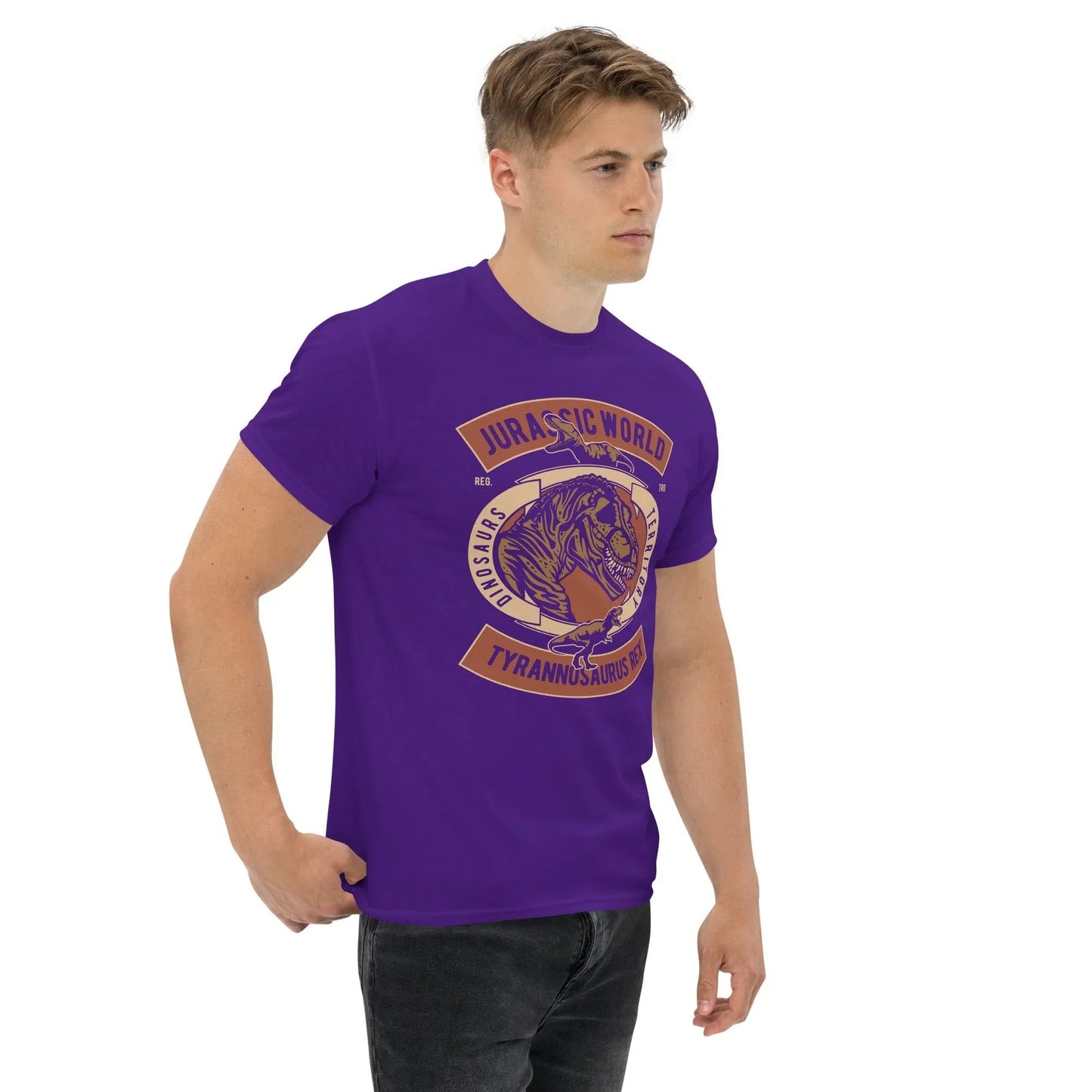 jurassic-world-tyrannosaurus-rex-herren-t-shirt-t-shirt-jlr-design-12 - JLR Design