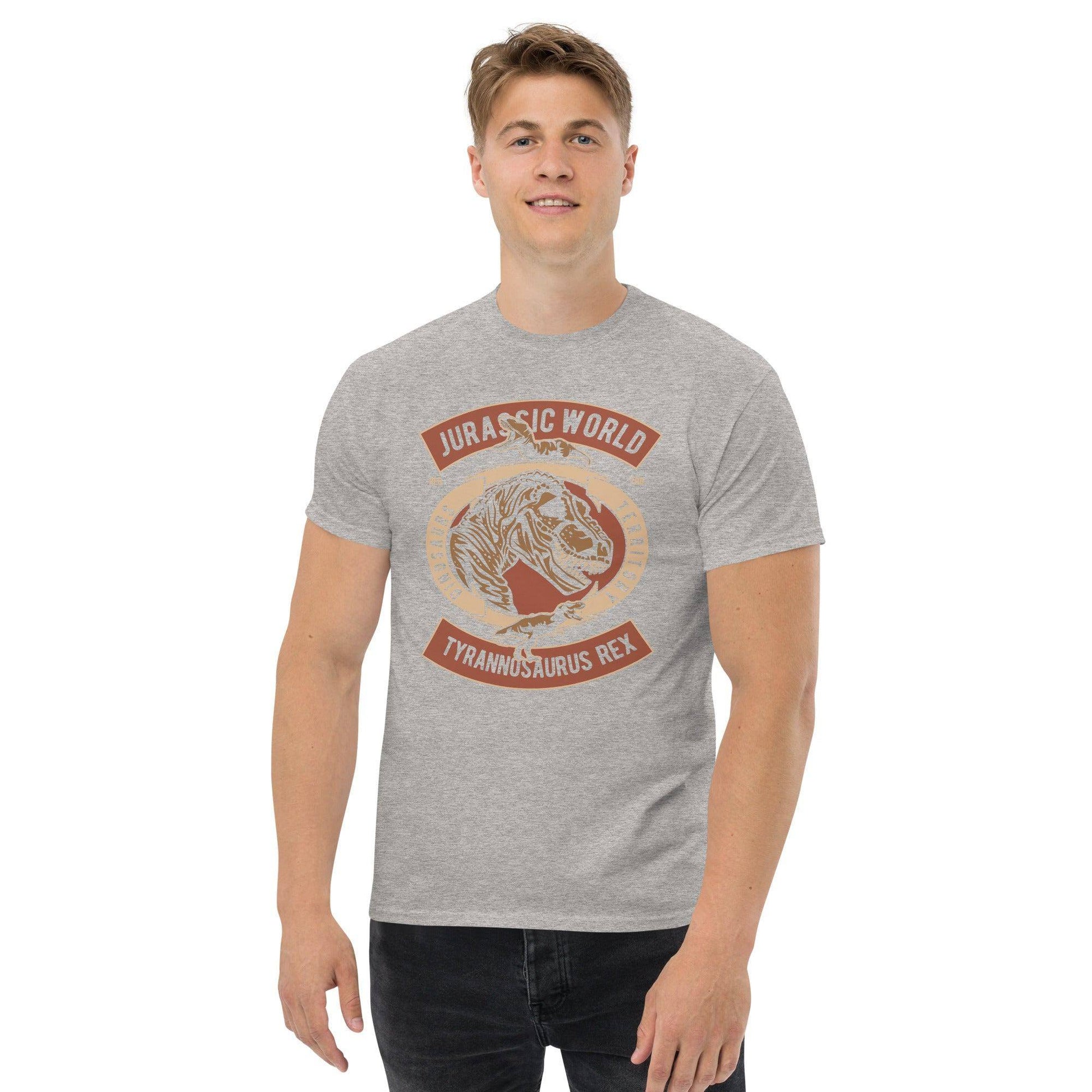 jurassic-world-tyrannosaurus-rex-herren-t-shirt-t-shirt-jlr-design-28 - JLR Design
