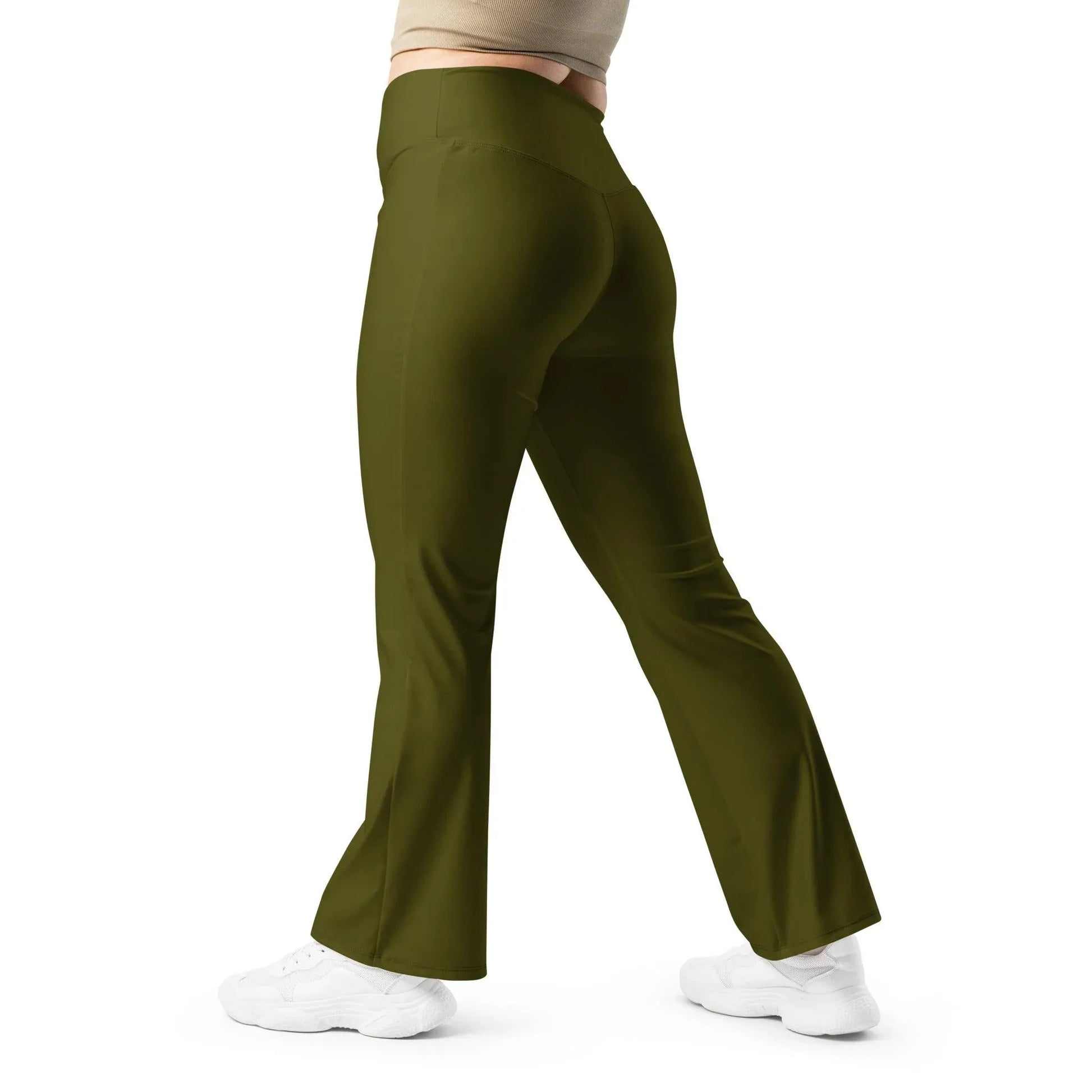 karaka-high-waist-flare-leggings-flare-leggings-jlr-design-5 - JLR Design