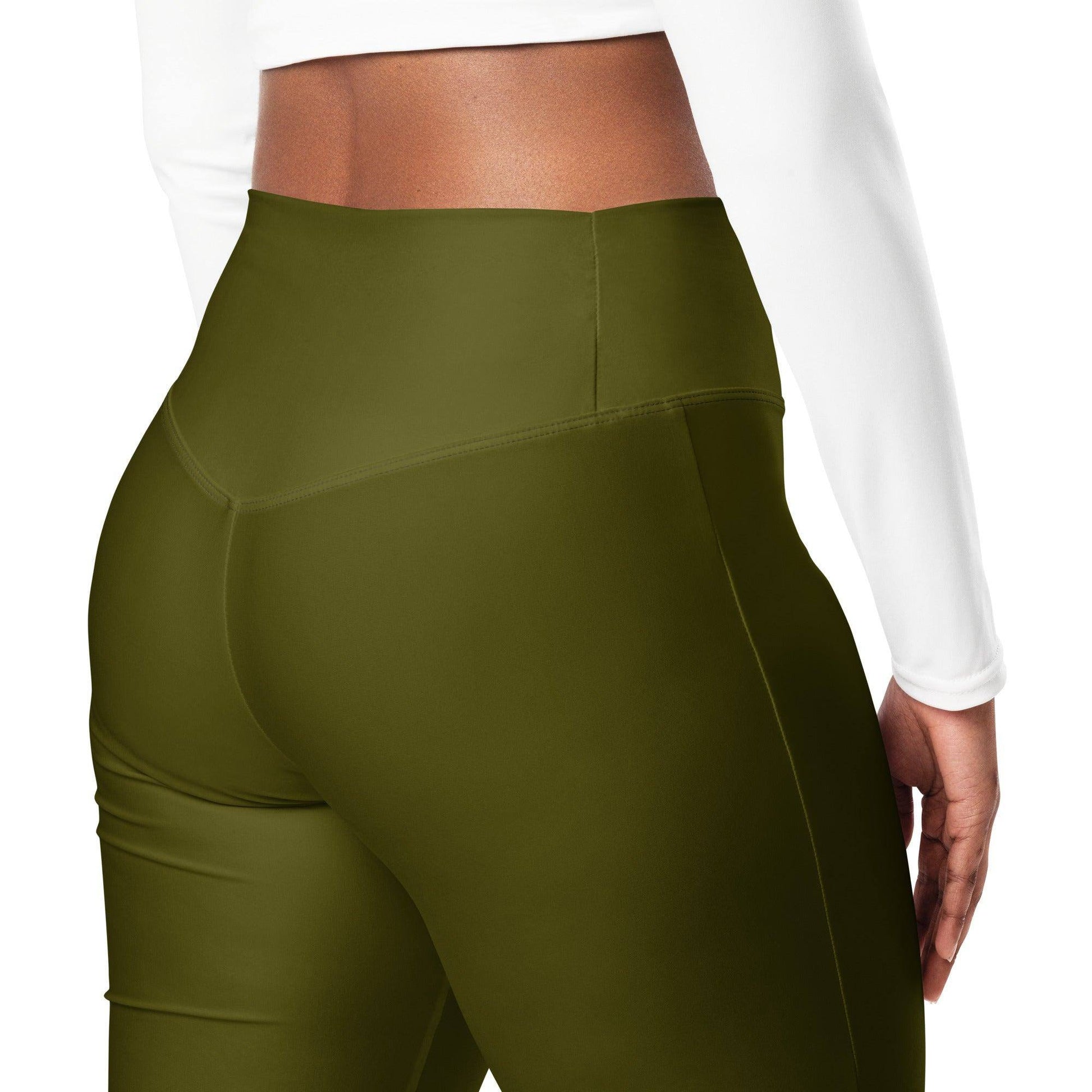 karaka-high-waist-flare-leggings-flare-leggings-jlr-design-6 - JLR Design