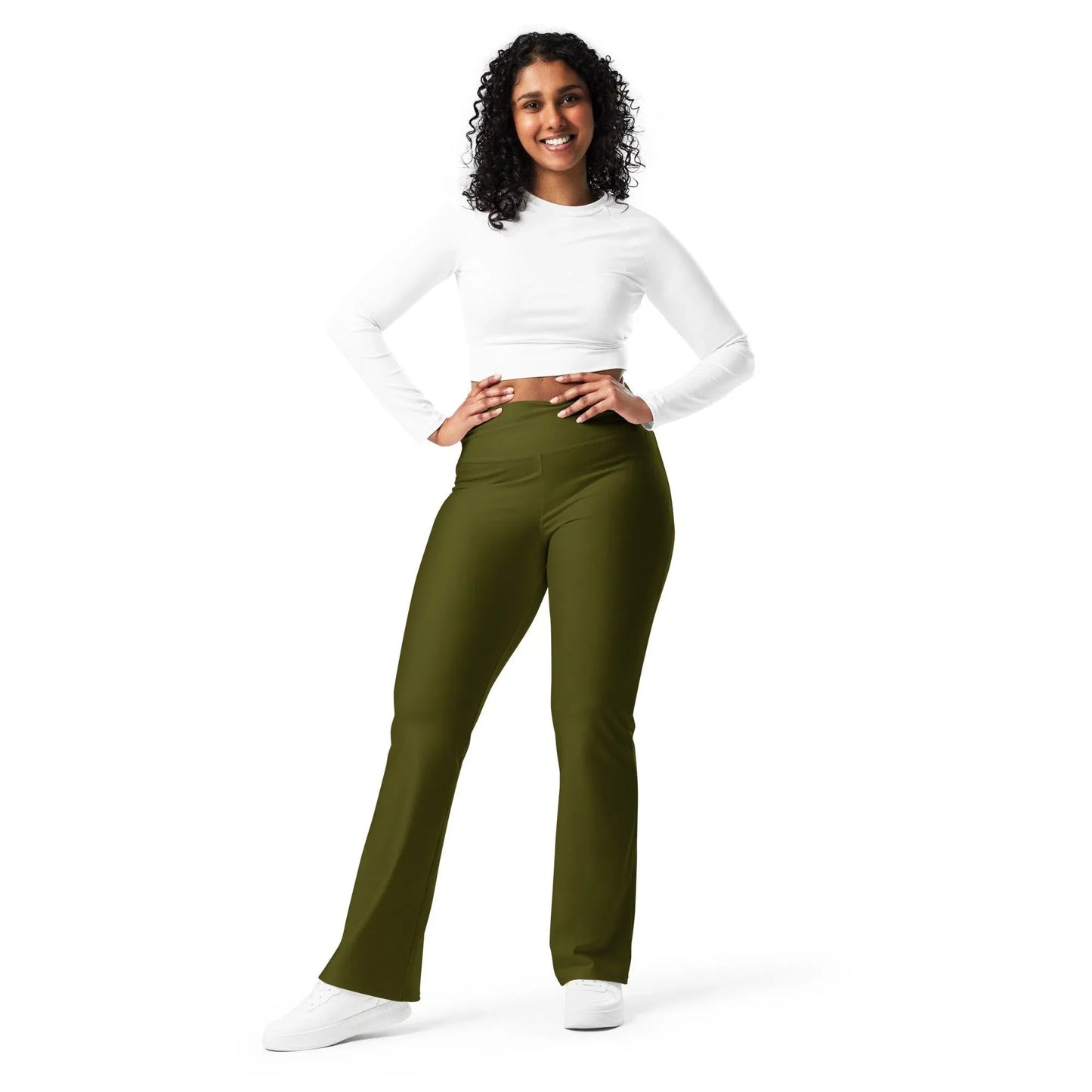 karaka-high-waist-flare-leggings-flare-leggings-jlr-design-9 - JLR Design
