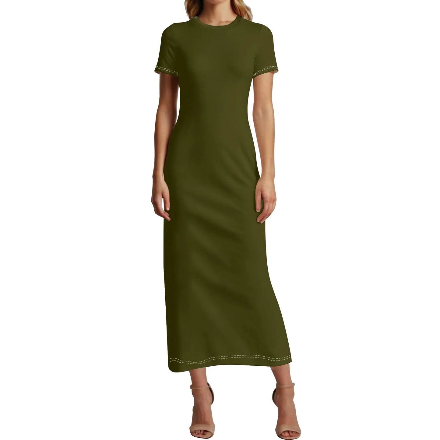 karaka-short-sleeve-long-dress-long-dress-jlr-design-1 - JLR Design