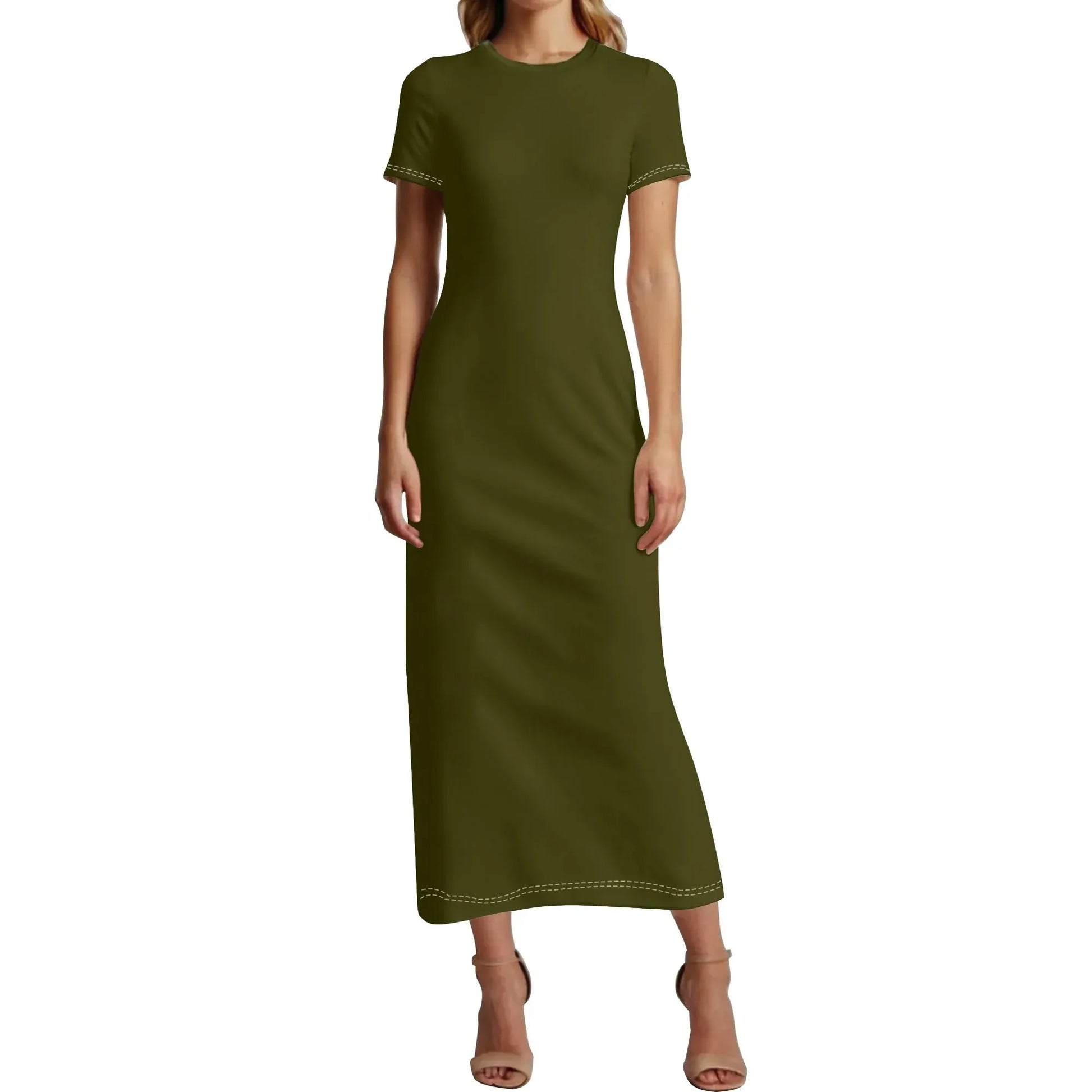karaka-short-sleeve-long-dress-long-dress-jlr-design-1 - JLR Design