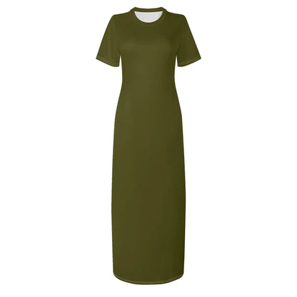 karaka-short-sleeve-long-dress-long-dress-jlr-design-3 - JLR Design