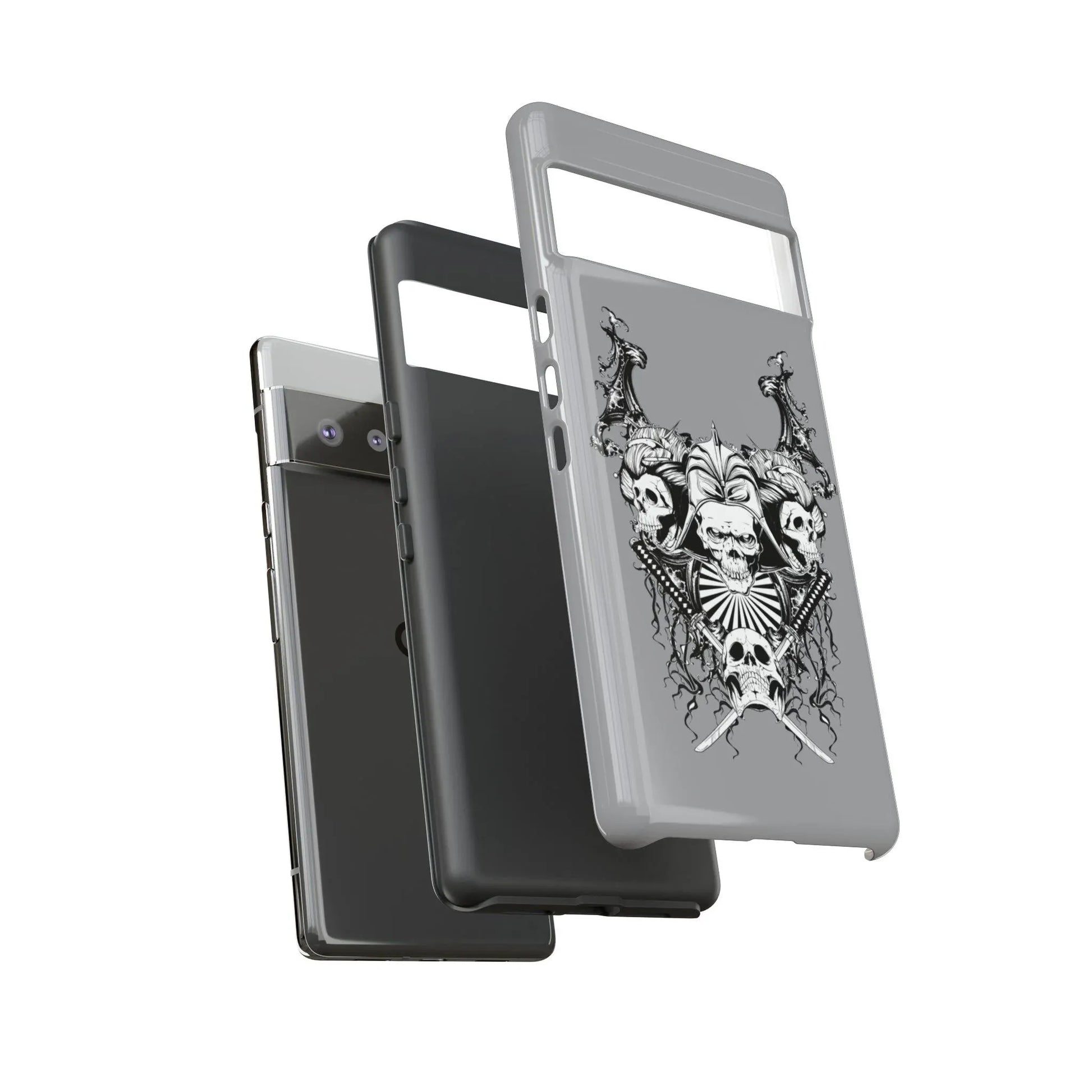katana-skull-handyhulle-google-pixel-2-3-4-5-6-7-8-9-a-xl-pro-5g-phone-case-jlr-design-13 - JLR Design