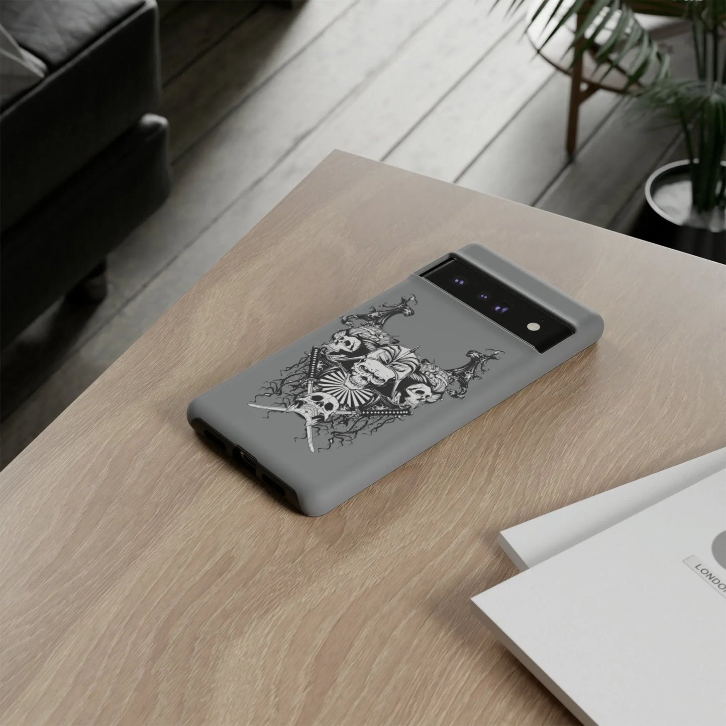 katana-skull-handyhulle-google-pixel-2-3-4-5-6-7-8-9-a-xl-pro-5g-phone-case-jlr-design-15 - JLR Design