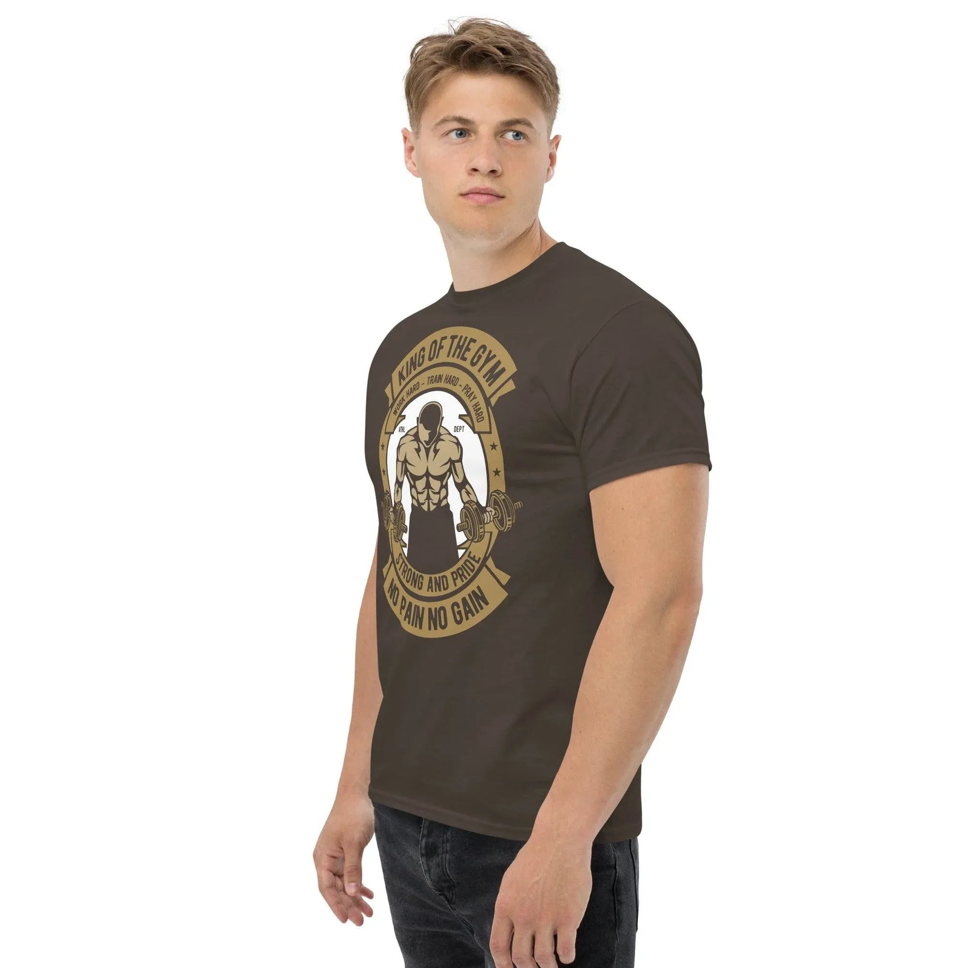king-of-the-gym-herren-t-shirt-t-shirt-jlr-design-17 - JLR Design