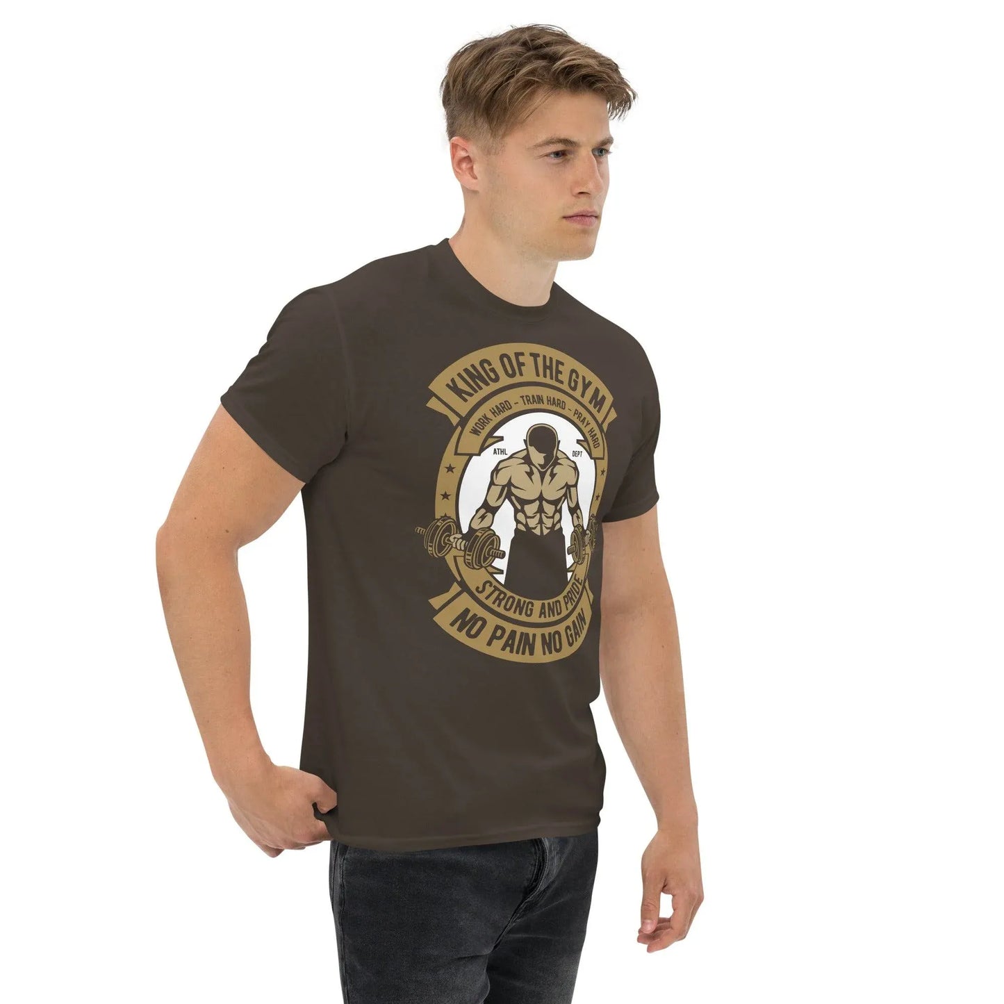 king-of-the-gym-herren-t-shirt-t-shirt-jlr-design-18 - JLR Design