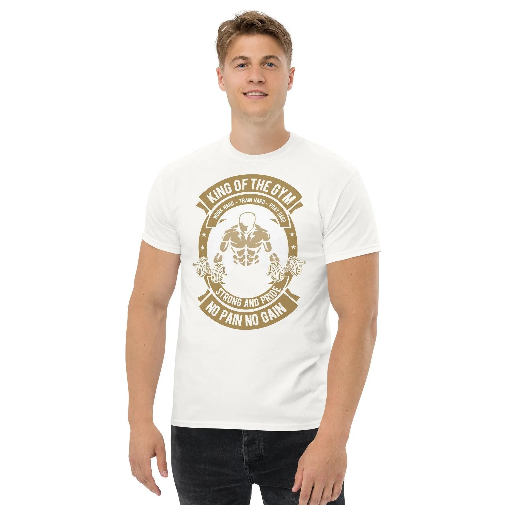 king-of-the-gym-herren-t-shirt-t-shirt-jlr-design-31 - JLR Design