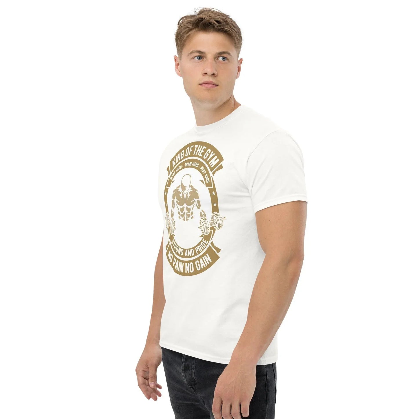 king-of-the-gym-herren-t-shirt-t-shirt-jlr-design-32 - JLR Design